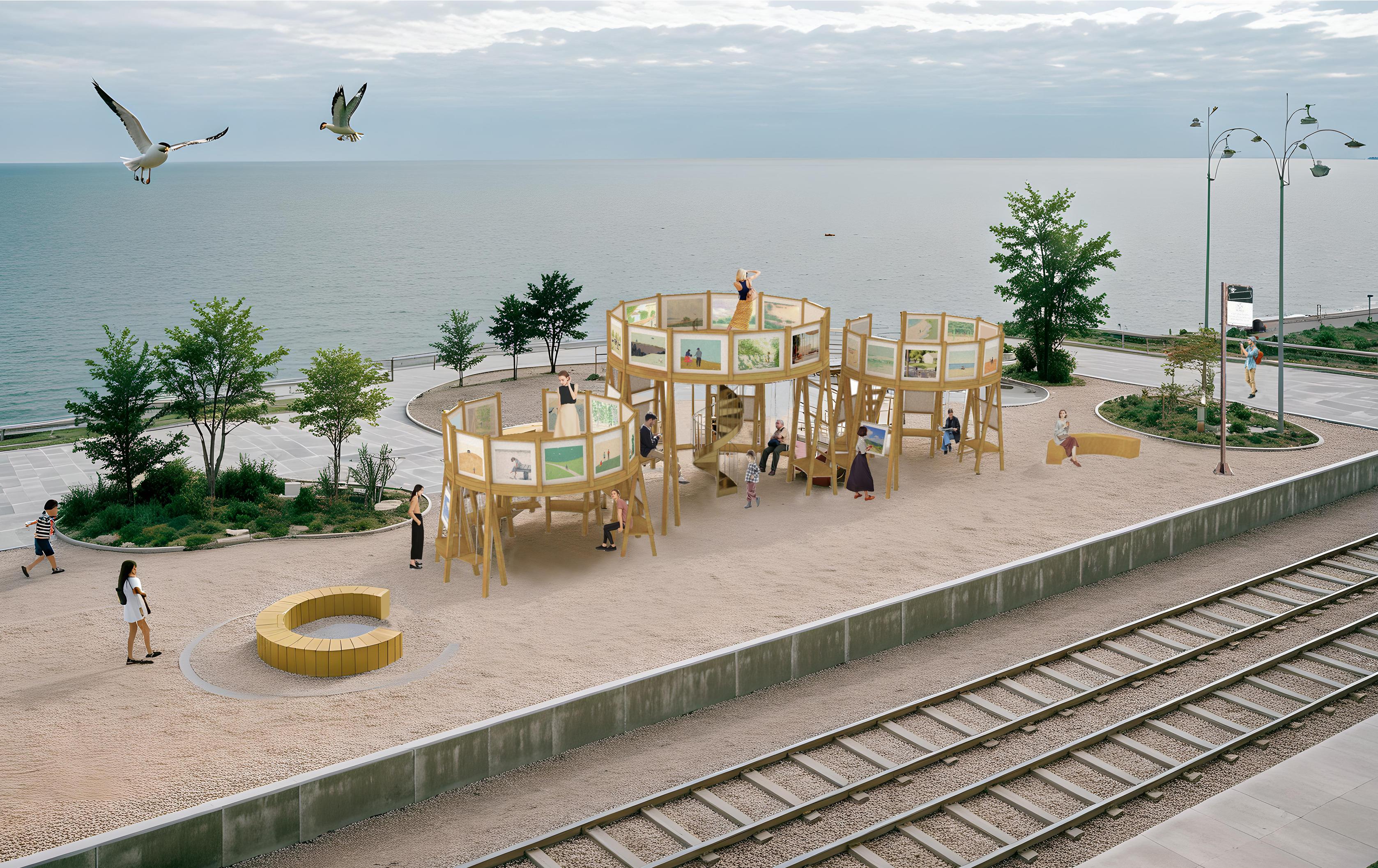 AI建筑效果图生成